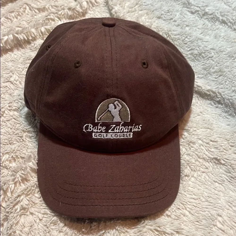 Babe Zaharias Golf Course Brown Cap NEW